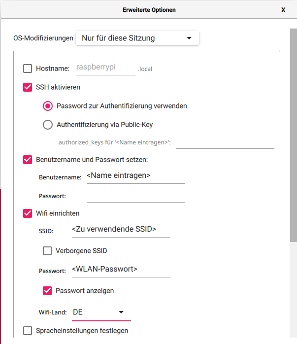 Optionen Imager